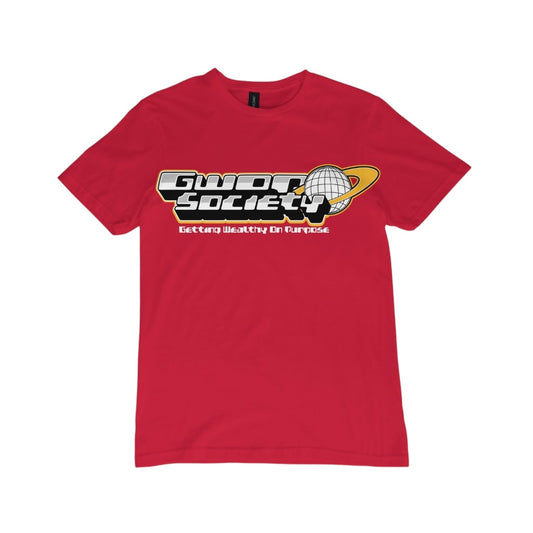 Red and Yellow Gwop Society Tee (Atlanta Hawks)