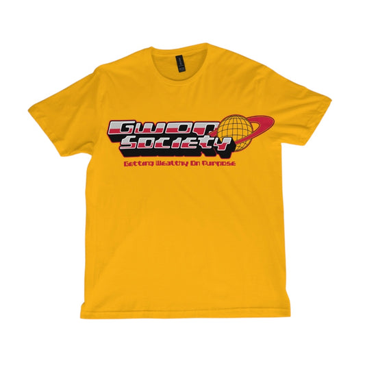 Yellow and Red Gwop Tee (Atlanta Hawks)