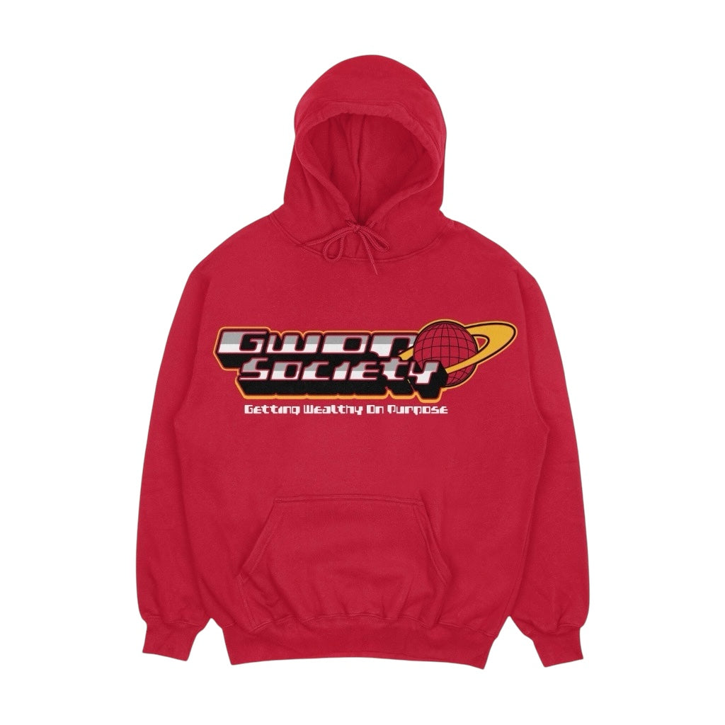 Red & Yellow Gwop Society Hoodie (Atlanta Hawks)