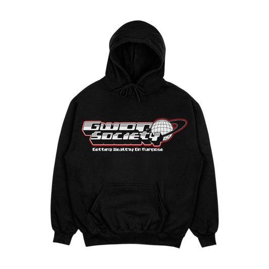 Black and Red Gwop Society Hoodie (Atlanta Falcons/ Georgia Bulldogs)