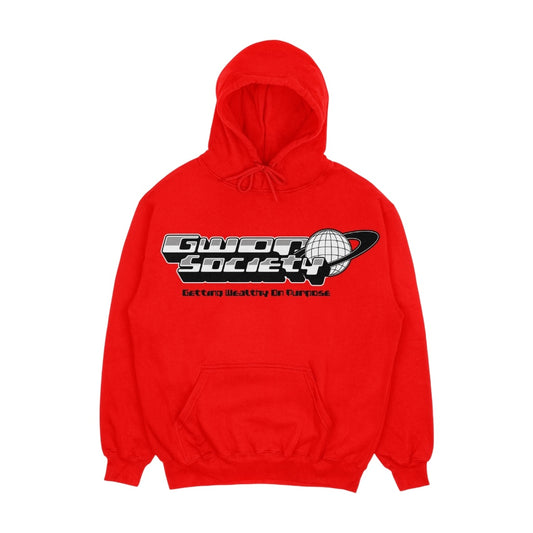 Red & Black Gwop Society Hoodie (Atlanta Falcons/ Georgia Bulldogs)